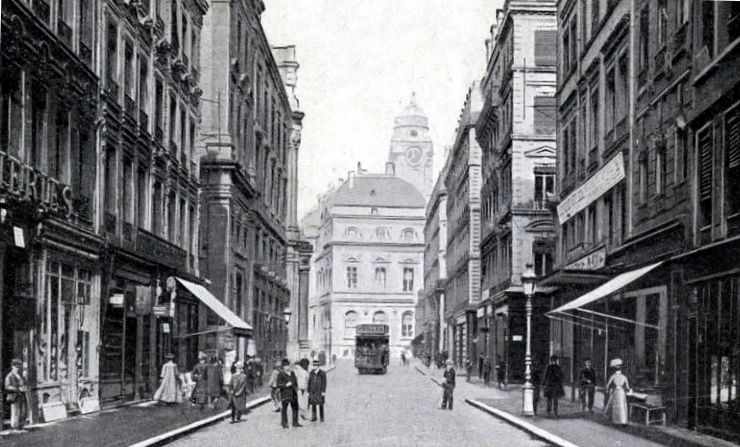 Rue de l'Hôtel de Ville, ca 1900